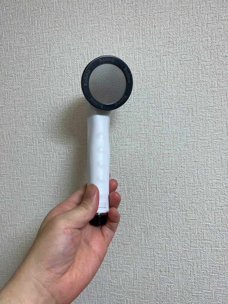 新しいシャワーヘッド